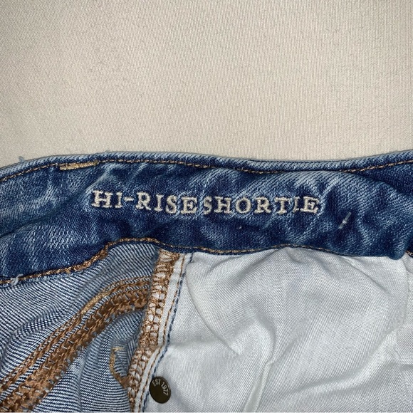 AEO American Eagle Outfitters Shorts Women 0 Lace Exposed Pocket Hi-Rise Shortie - Picture 7 of 11